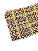Load image into Gallery viewer, 1940s Rare Multicoloured Plasticflex Clutch Bag
