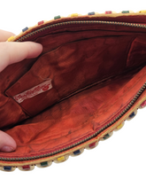Load image into Gallery viewer, 1940s Rare Multicoloured Plasticflex Clutch Bag
