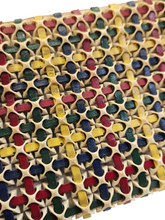 Load image into Gallery viewer, 1940s Rare Multicoloured Plasticflex Clutch Bag
