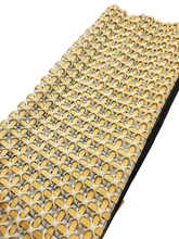 Load image into Gallery viewer, 1940s Rare Pale Yellow and Cream Plasticflex Clutch Bag
