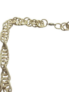 1940s/1950s RARE Novelty Bakelite Domino Celluloid Chain Necklace