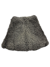Load image into Gallery viewer, 1940s Grey Astrakhan Fur Muff
