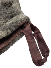 Load image into Gallery viewer, 1940s Grey Astrakhan Fur Muff
