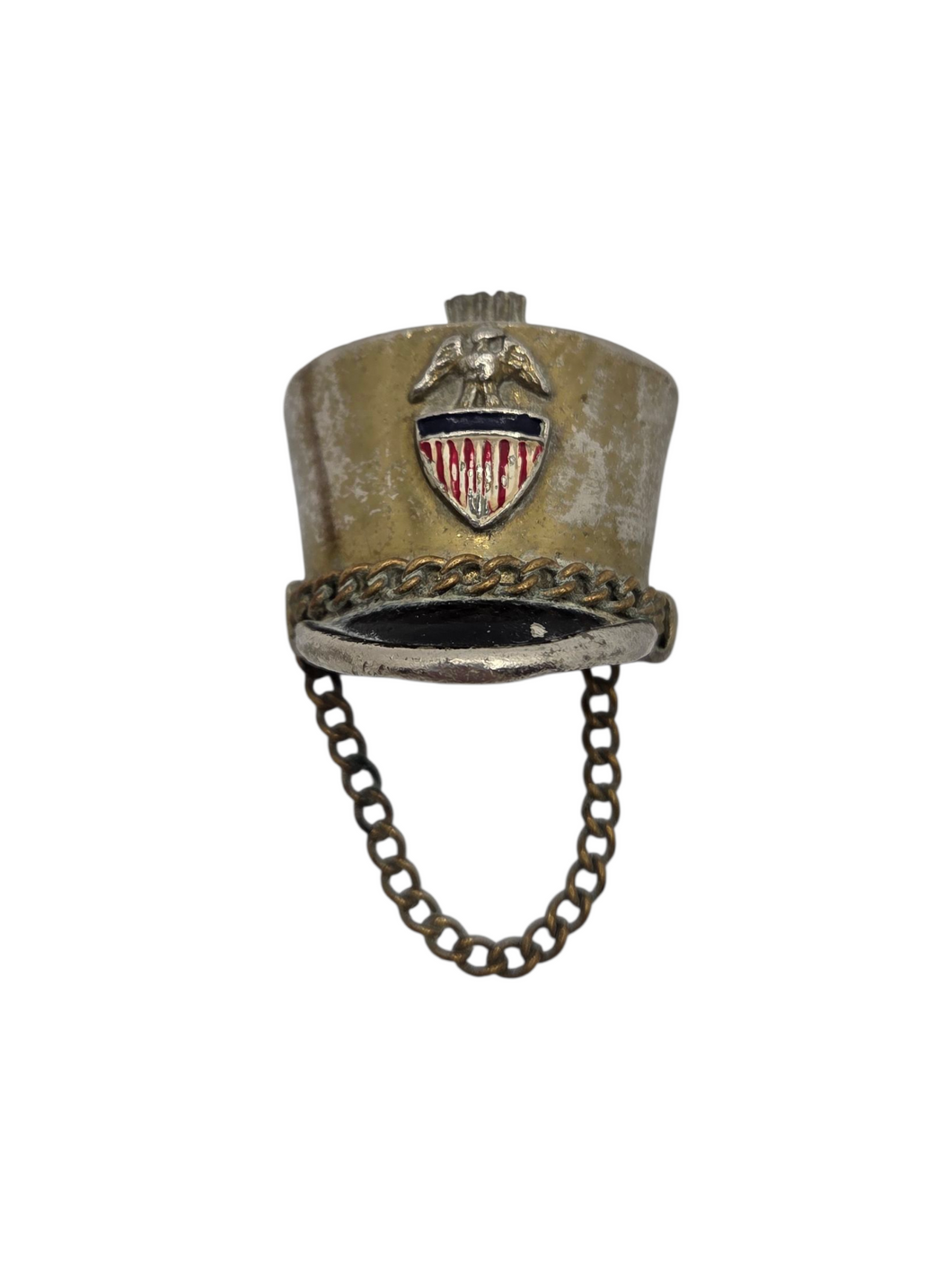 1940s World War Two Rare US Hat Sweetheart Brooch