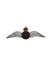 Load image into Gallery viewer, 1940s World War Two RAF Enamel Brooch
