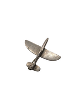 Load image into Gallery viewer, 1940s World War Two Spitfire Fund Plane Brooch
