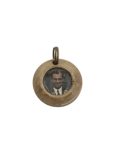 1940s World War Two Photo Sweetheart Drop/Pendant