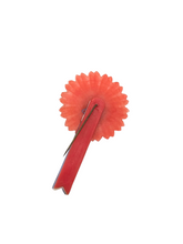 Load image into Gallery viewer, 1940s Red White and Blue Rosette Pin
