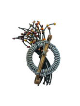 Load image into Gallery viewer, 1940s Duck Egg Blue Wirework Brooch
