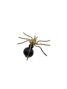 1930s Art Deco Purple Spider/Bug Brooch