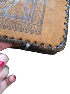 1930s/1940s Egyptian Tourist Bag With Matching Purse