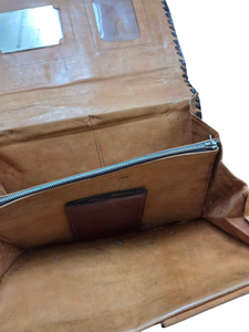1930s/1940s Egyptian Tourist Bag With Matching Purse