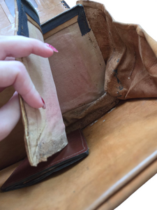 1930s/1940s Egyptian Tourist Bag With Matching Purse