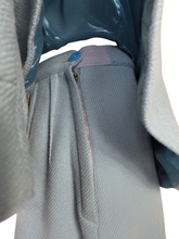 Load image into Gallery viewer, Late 1940s/Early 1950s Powder Blue Peplum Balloon Sleeve Suit
