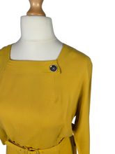 Load image into Gallery viewer, Late 1950s/1960s Yellow Dress
