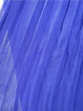 Load image into Gallery viewer, 1940s Purple/Blue Long Evening Dress With Sequins and Drape
