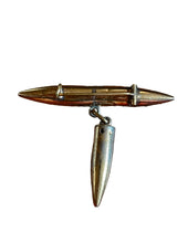 Load image into Gallery viewer, 1940s World War Two Bullet Sweetheart Brooch
