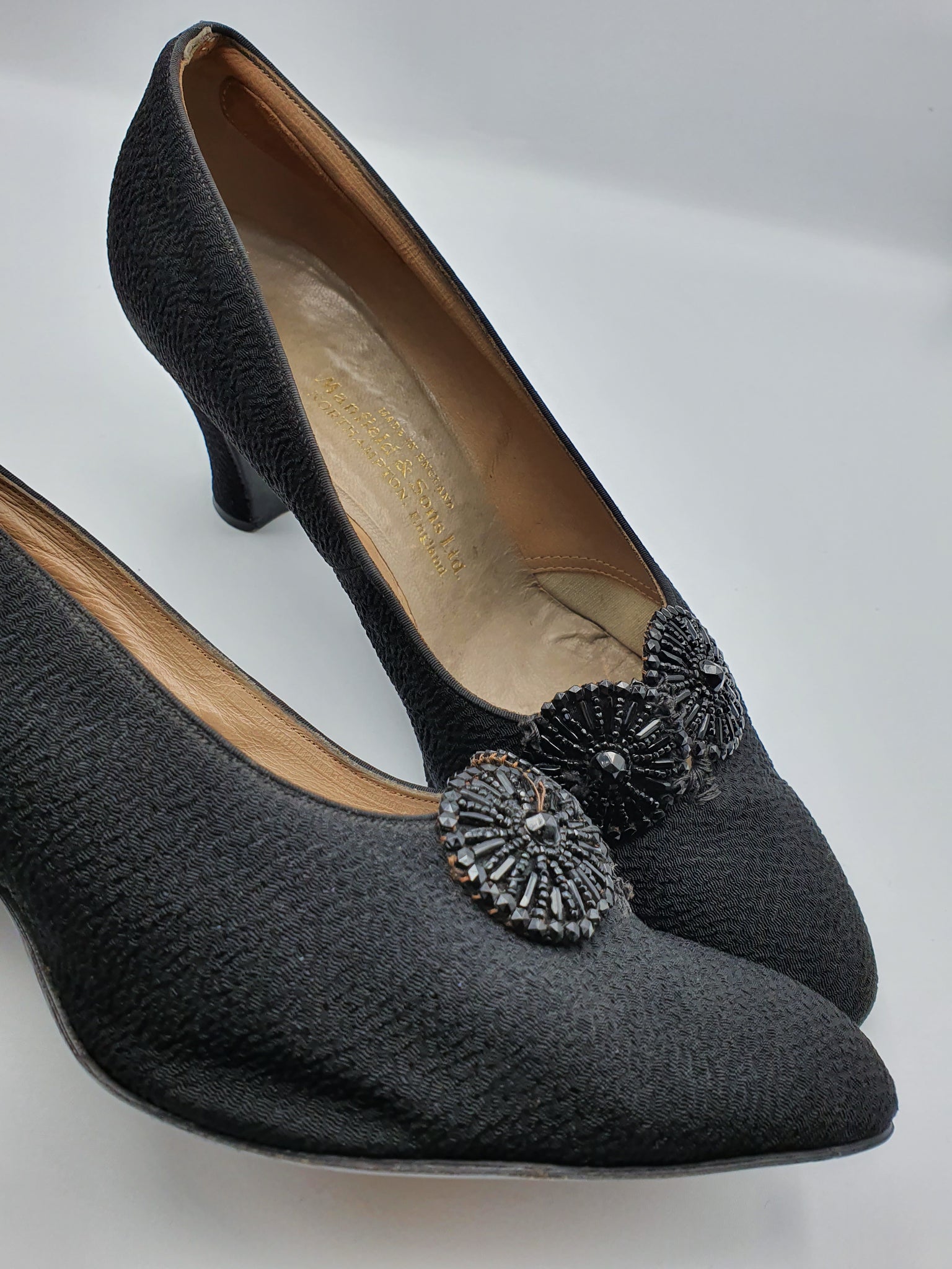 1930s 1940s shoes . vintage 30s brown suede shoes . size 7.5 – bluefennel