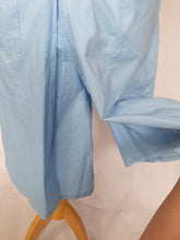 Load image into Gallery viewer, 1940s RARE Homemade Pale Blue Zip Front Jumpsuit
