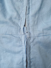 Load image into Gallery viewer, 1940s RARE Homemade Pale Blue Zip Front Jumpsuit
