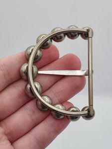 1930s Art Deco Chunky Glass Buckle