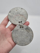 Load image into Gallery viewer, 1930s Huge Art Deco Mother Of Pearl and Galalith Buckle
