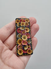 Load image into Gallery viewer, 1940s Make Do and Mend Flower Brooch
