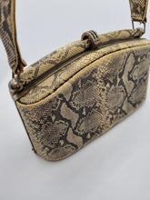 Load image into Gallery viewer, 1940s Mock Snakeskin Box Bag
