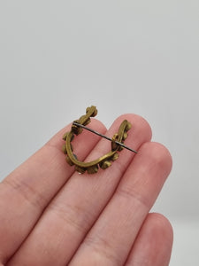 Edwardian Horse Shoe Brooch