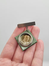 Load image into Gallery viewer, 1940s World War Two Galalith Sweetheart Brooch
