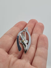Load image into Gallery viewer, 1940s World War Two RAF Wishbone Brooch
