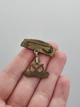Load image into Gallery viewer, 1940s World War Two South Staffordshire Regiment Sweetheart Brooch
