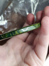 Load image into Gallery viewer, 1940s Rare Blue Moon Bakelite Spacer Bangle
