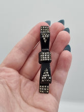 Load image into Gallery viewer, 1930s Art Deco Celluloid 3D Bow Brooch
