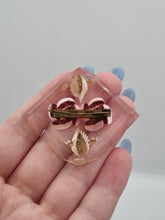 Load image into Gallery viewer, 1940s Reverse Carved Lucite Pink Brooch

