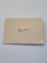 Load image into Gallery viewer, 1940s Deadstock White Celluloid Dog Brooch
