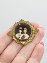 Load image into Gallery viewer, 1910s King Edward VII Coronation Brooch
